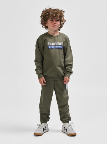 Hummel Sweatshirt Hmltukas Kinder in DUSTY OLIVE
