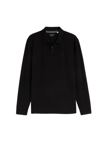 Tom Tailor Poloshirt in schwarz