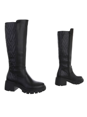 Ital-Design Stiefel in Schwarz