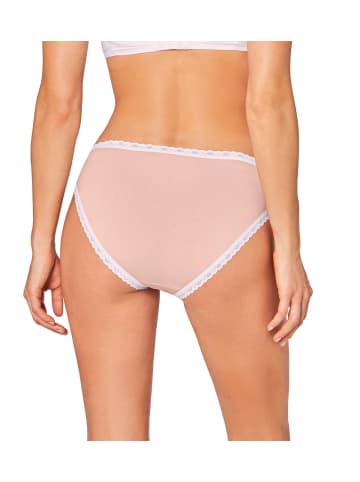 Sloggi Slip 3er Pack in Weiß, Grau, Beige