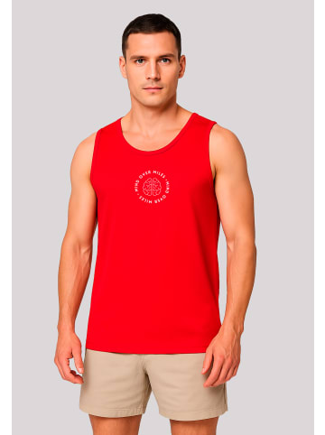 F4NT4STIC Tanktop Running Mind Over Miles Tanktop in red