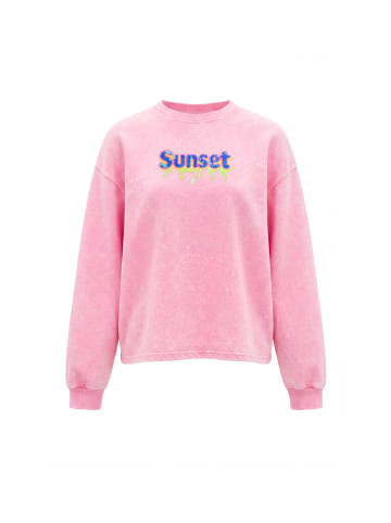 IZIA Women Sweatshirt in Rose