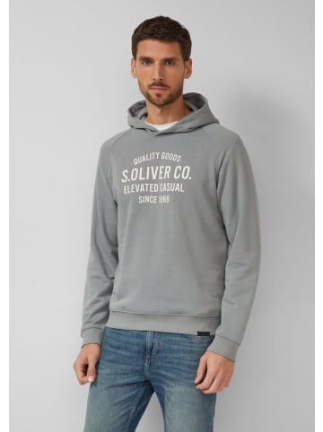 s.Oliver Sweatshirt in 95D1_schiefergrau