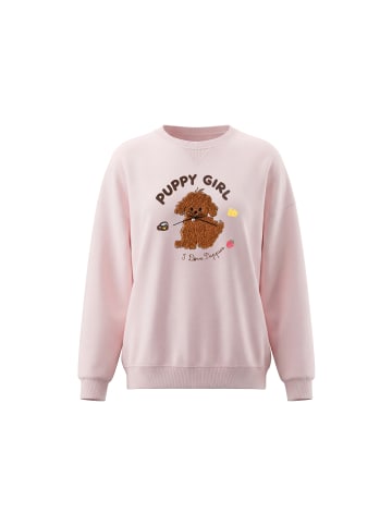 myMo Women Sweatshirt in Light Rose