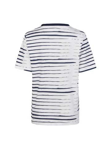 Wind Sportswear Shirt mit Kordelzug in white-navy