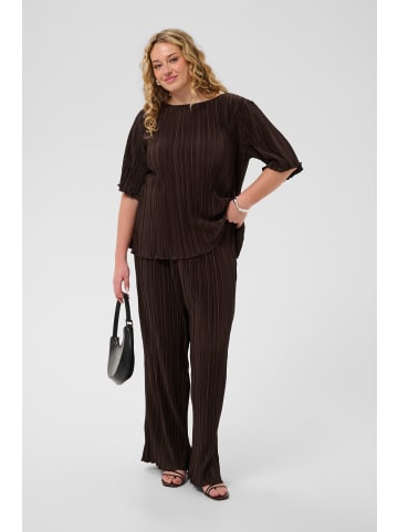 KAFFE curve Strickhose KCirina Regular fit in Coffee Bean