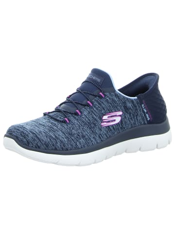 Skechers Slipper in blau