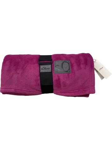 s.Oliver Wohndecke in magenta