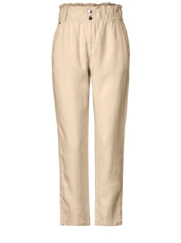 Street One Loose Fit Leinenhose in Beige