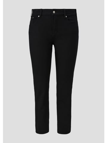 S. Oliver Jeans-Hose lang in Schwarz