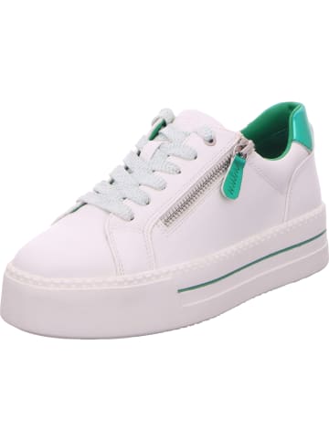 Jana Shoes Lowtop-Sneaker in WHITE/ GREEN