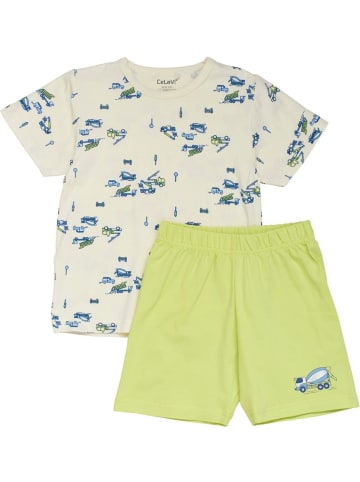 CeLaVi Kinder Schlafanzug "Pyjama set SS" in Grün