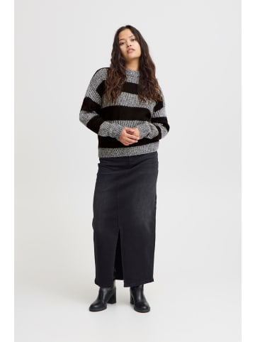 ICHI Strickpullover IHKAMARA Loose fit in Black