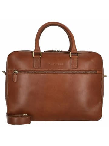 Bugatti Remo - Aktentasche 16" 40 cm (black) in cognac