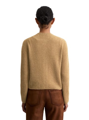 Marc O'Polo Cardigan regular in pure sand