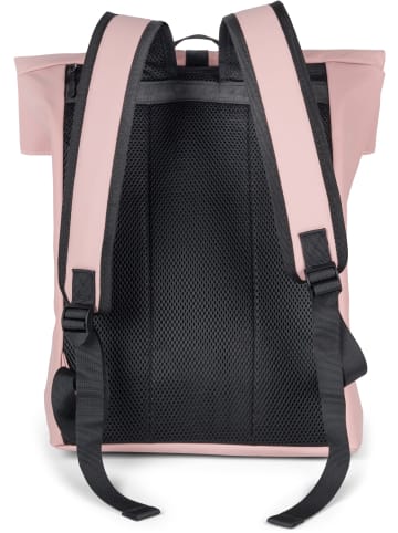 styleBREAKER Wasserfester Rucksack in Rose