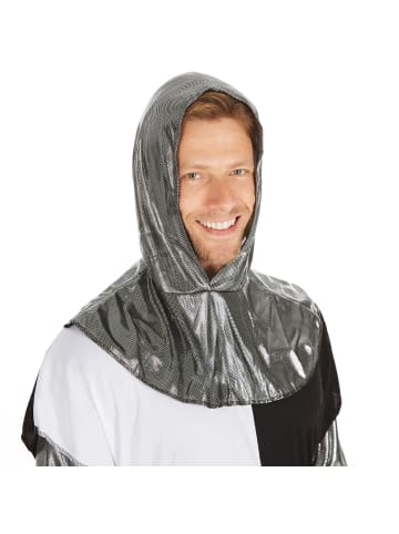 tectake Edelmann/Kavalier, Gr. XXL, Langarmshirt mit Ärmeln in Metalloptik