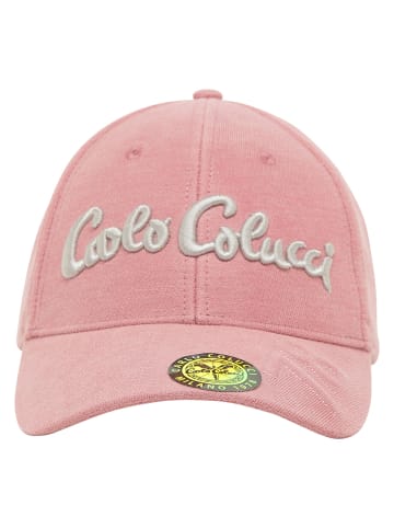 Carlo Colucci Baseball Cap D'Agostini in Rosa