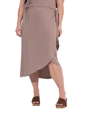 Ulla Popken Rock in hellbraun