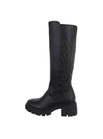 Ital-Design Stiefel in Schwarz