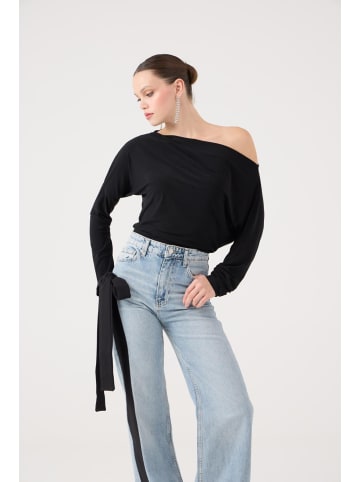 Holly Lolly Blouse in Schwarz