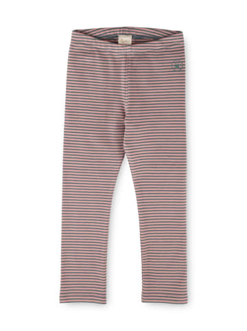 Sigikid Leggings Pony Love in Rosa/Grün gestreift