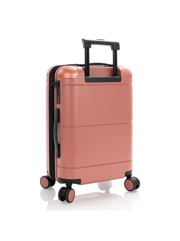 Heys Zen 4 Rollen Kabinentrolley S 54 cm mit Dehnfalte in coral