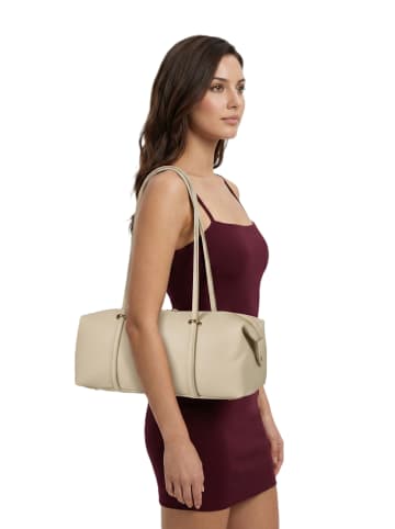 Cluty Handtasche FLIORI echt Leder in beige