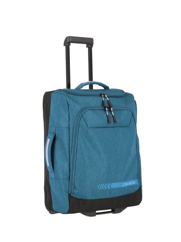 travelite Reisetasche Kick Off Rollenreisetasche S in Petrol