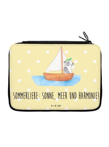 Mr. & Mrs. Panda Stiftemappe Sommerliebe Motiv mit Spruch in Gelb Pastell