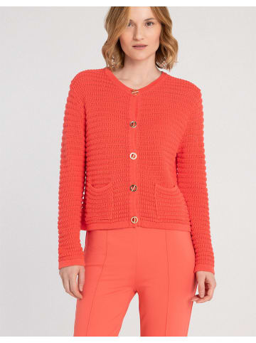 More & More Cardigan in milky red