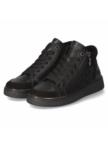 remonte Schnürstiefeletten in schwarz