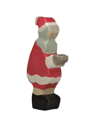 Holztiger Weihnachtsmann aus Holz - ab 3 Jahren