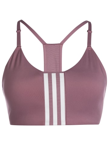 adidas Performance Sport-BH AEROIMPACT in violett / weiß