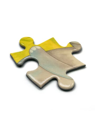 Mr. & Mrs. Panda Puzzlespiel Elefant Biene Design ohne Spruch in Weiß