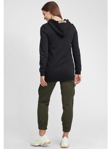 Oxmo Kapuzensweatjacke OXVicky in Schwarz