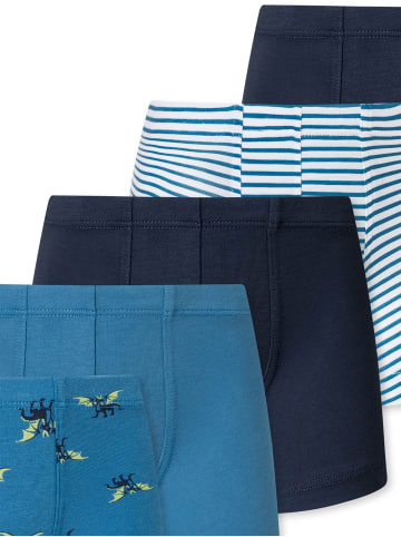 Schiesser Retro Boxer 95/5 in dunkelblau, blau