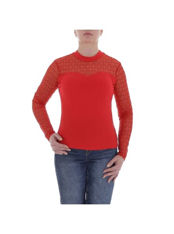 Ital-Design Bluse in Rot