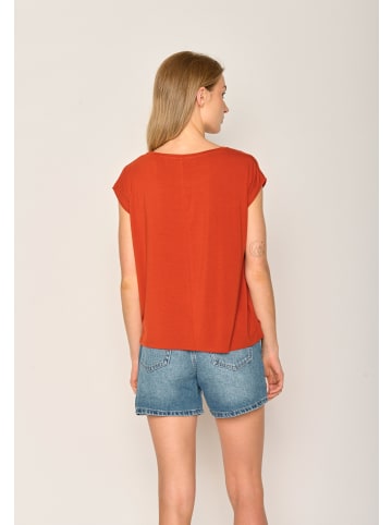 GreenBomb T-Shirt Basic in Lehm rot