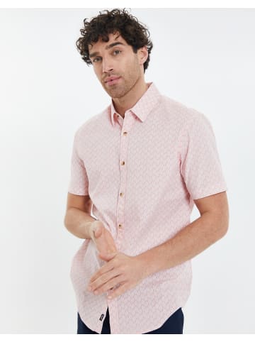 Threadbare Kurzarmhemd THB Shirt S/Slv Peony in pink