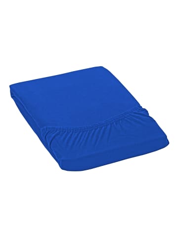 GMD Living Jersey Spannbettlaken JANNEBY für Babybett in Farbe Royalblau