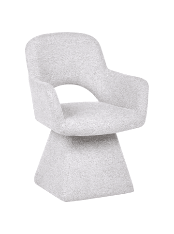 Beliani Esszimmerstuhl VALLBY in Beige - (W) 64 x (H) 87 x (L) 64 cm