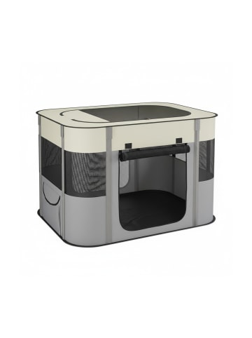 relaxdays Welpenauslauf in Mehrfarbig - (B)82 x (H)55 x (T)60 cm