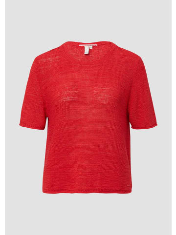 QS Strickpullover in 3103_rot