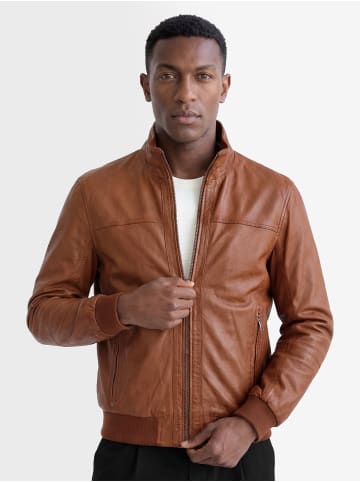 Nils Sundström Jacke in cognac