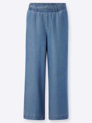Heine Lyocell-Hose in blue-stone-washed