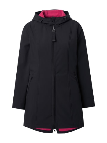Ulla Popken Softshelljacke in schwarz