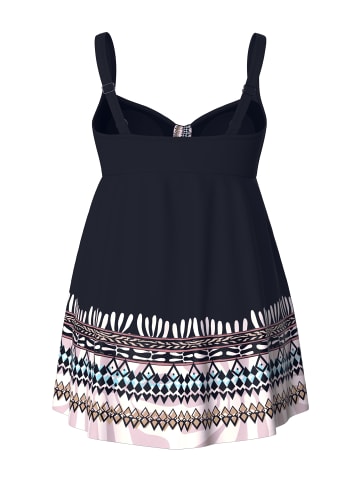 Ulla Popken Badeanzug in schwarz