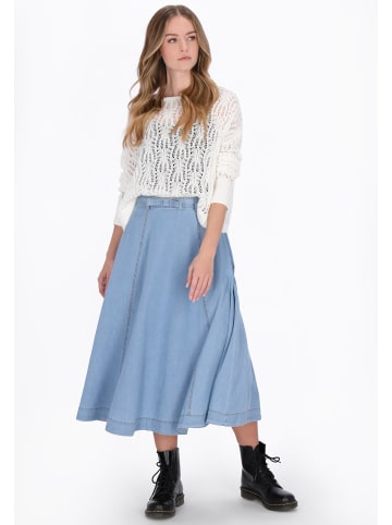 DreiMaster Women Skirt in light blue denim