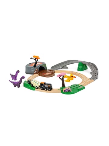 Brio Brio Aktionsspiel Dinosaurier Abenteuer-Set in bunt